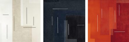 Matzon Ákos (1945): Fénysávok 1, 2, 3, 2005-2006