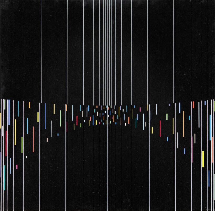 Ottó László (1966): Yantra-ipsum-lila (1), 2012