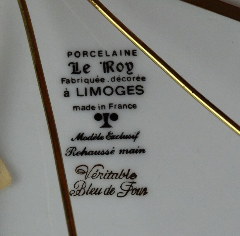 Fali dísztál, Limoges - Image 2