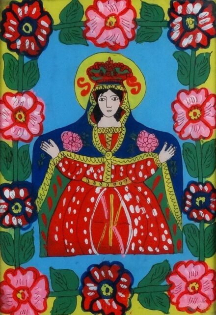 Köpönyeges Madonna