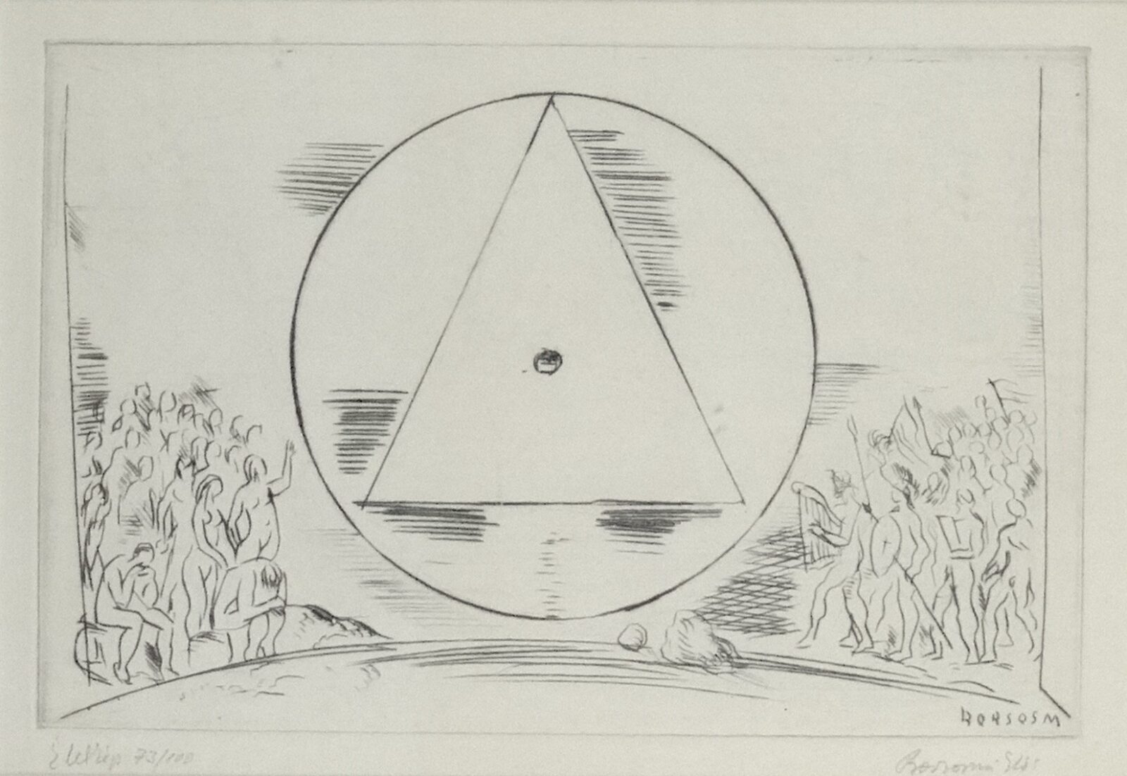 Borsos Miklós (1906 - 1990) : Életkép