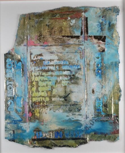 Mészáros Géza (1943) : Kék-arany reggel, 1997