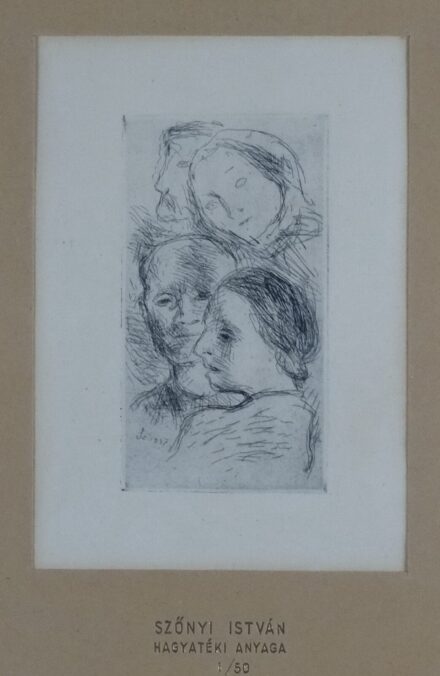 Szőnyi István (1894-1960) : Arcok