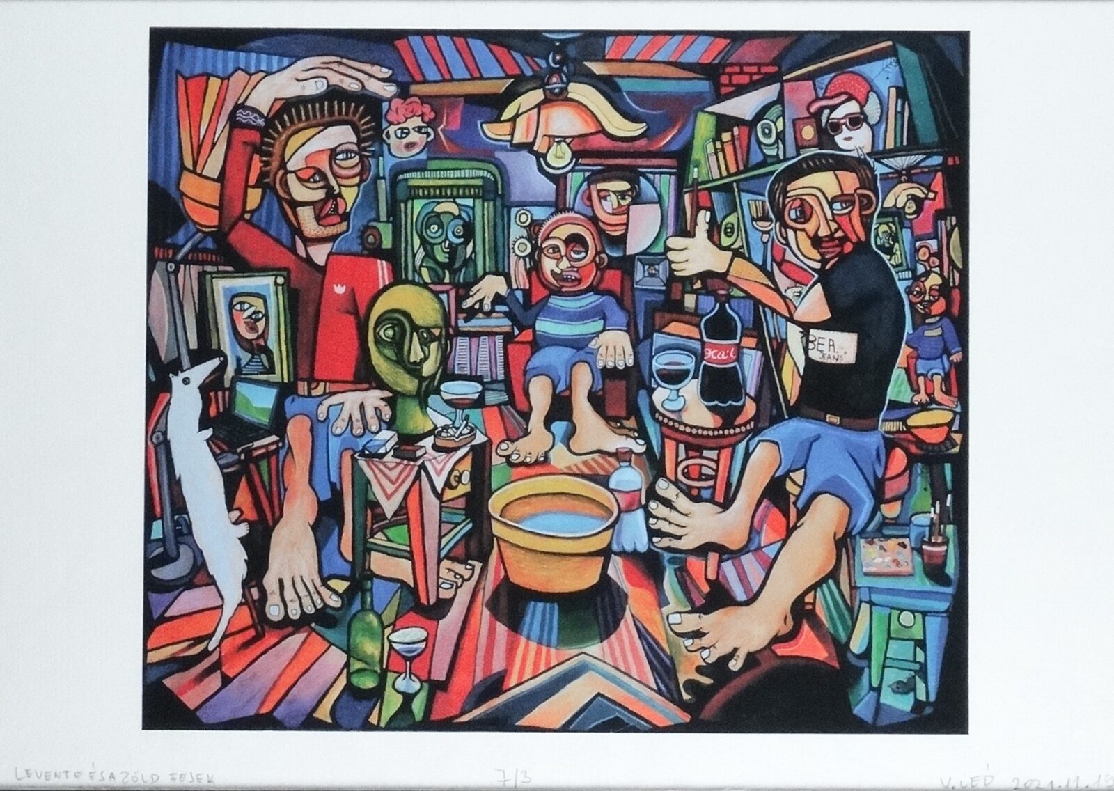 Vinkó Leó (1987) : Levente és a zöld fejek, 7/3