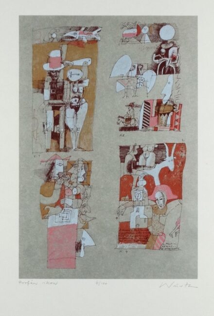 Würtz Ádám (1927 - 1995) : Profán ikon 4/100