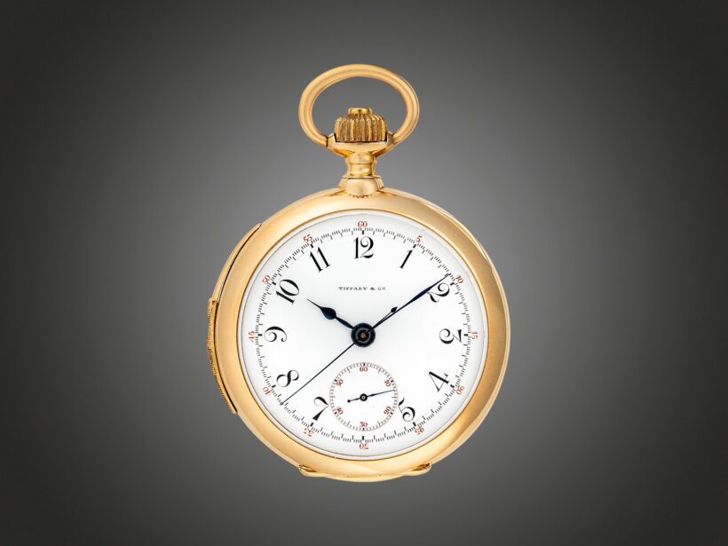 Tiffany & Co ütős zsebóra