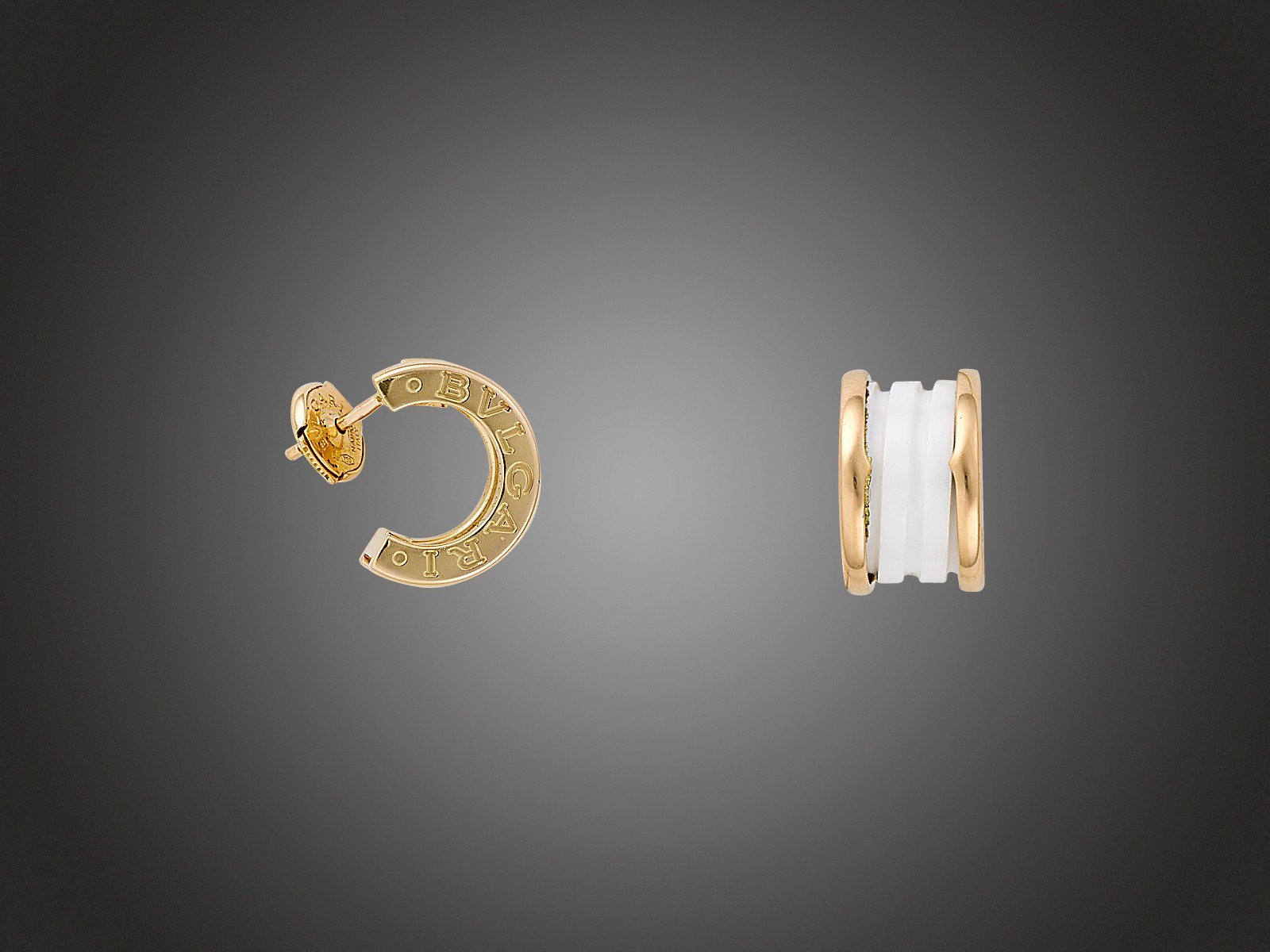 Bulgari Zero 1 fülbevalópár