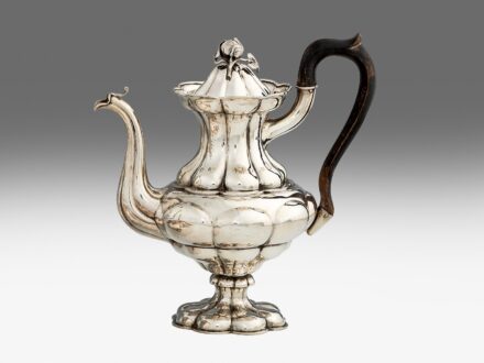 Pesti biedermeier kávéskanna