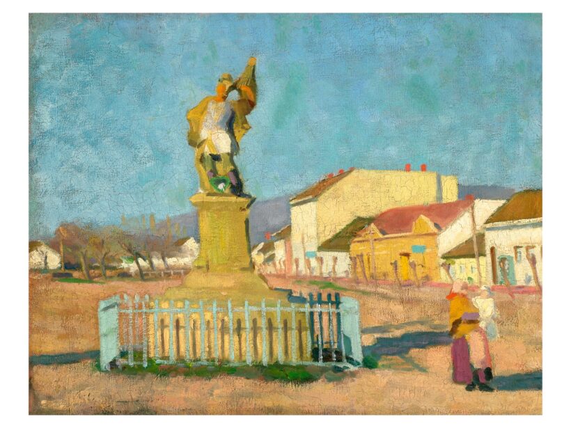 Fényes Adolf: Flórián tér, 1910
