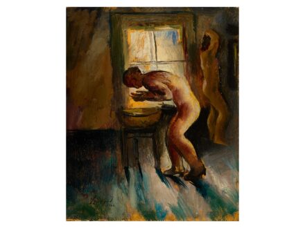 Szőnyi István: Mosakodó nők (Reggel), 1922