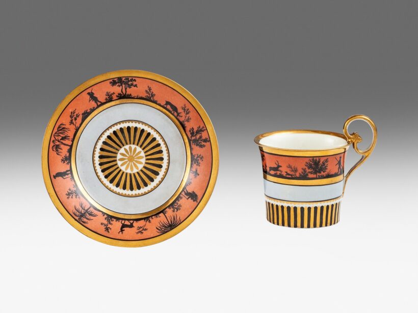 Bécsi empire csésze