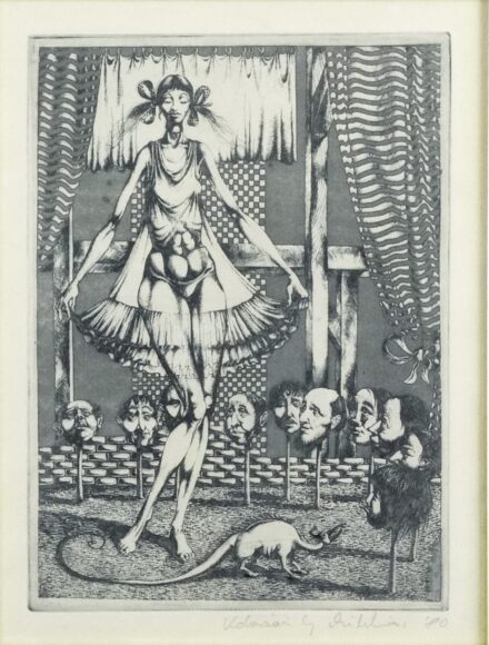 Kolozsvári Grandpierre Miklós (1950) : Primadonna, 1980