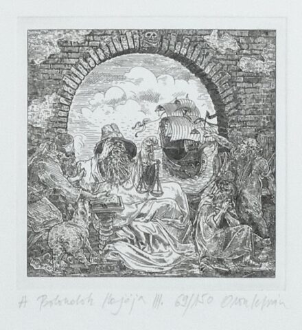 Orosz István (1951) : Bolondok hajója III., 69/150