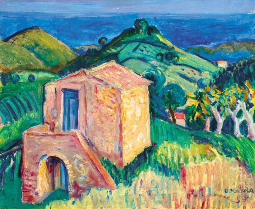 Korda Vince (1897-1977): Provence-i táj, 1929