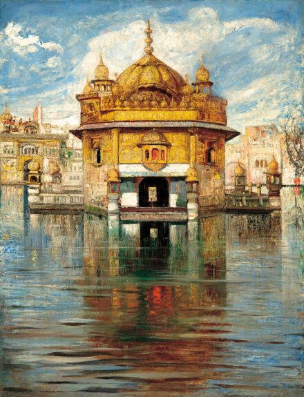 Tornai Gyula (1851-1928): Aranytemplom Amritszárban, 1905-1906