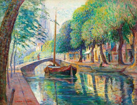 Góth Móric (1873-1939): Delft nyáron, 1916