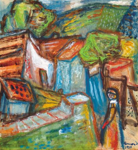 Ámos Imre (1907-1944): Szentendre, 1937