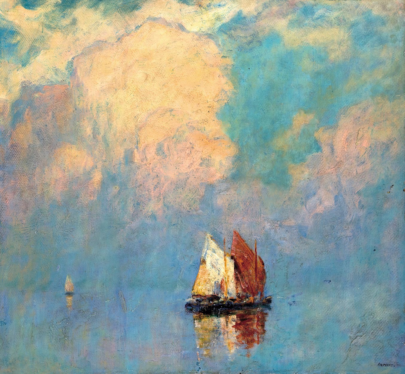 Herrer Cézár (1868-1919): Vitorlások