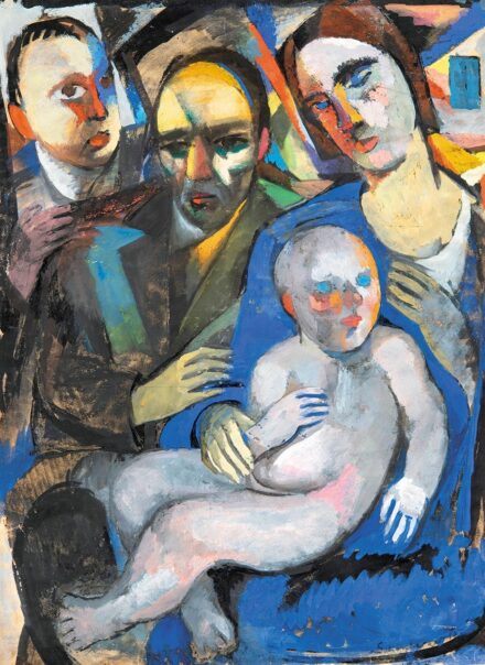Schönberger Armand (1885-1974): Család, 1928