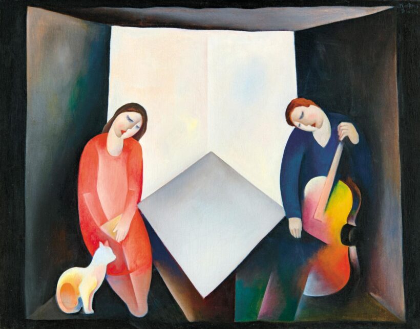 Kádár Béla (1877-1956): Zene, 1926 körül
