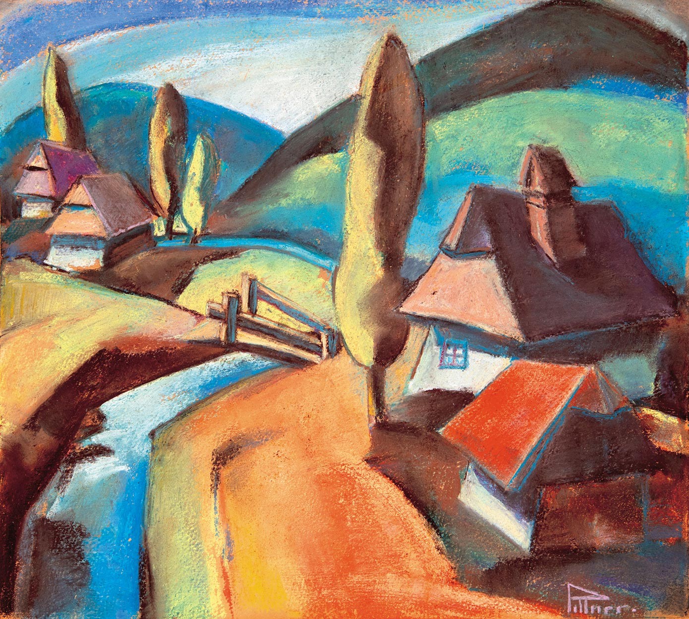 Pittner Olivér (1911-1971): Malomárok