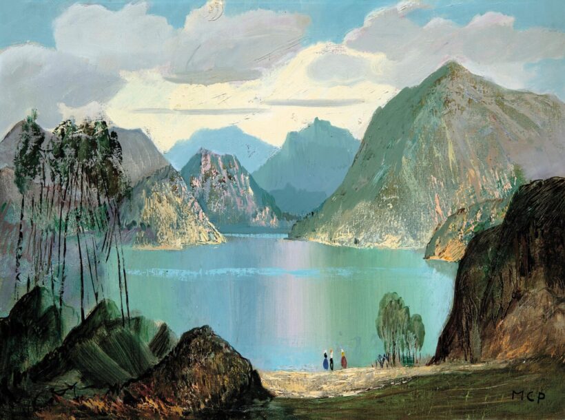 Molnár C. Pál (1894-1981): Tópart
