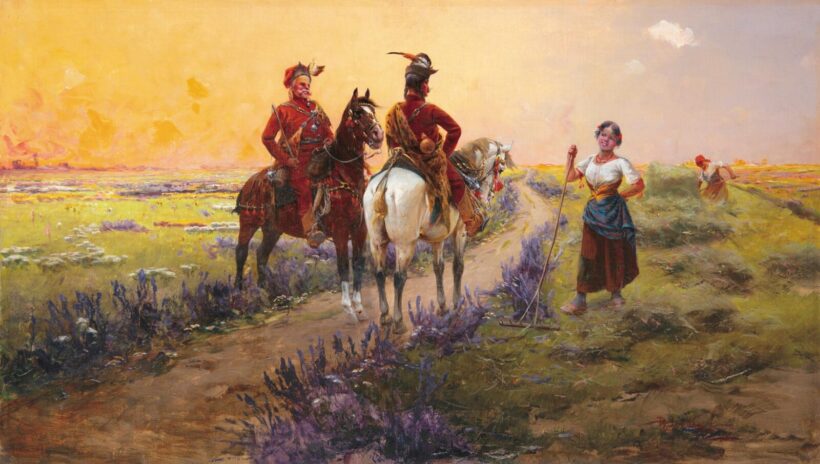 Pataky László (1857-1912): Kacér leány