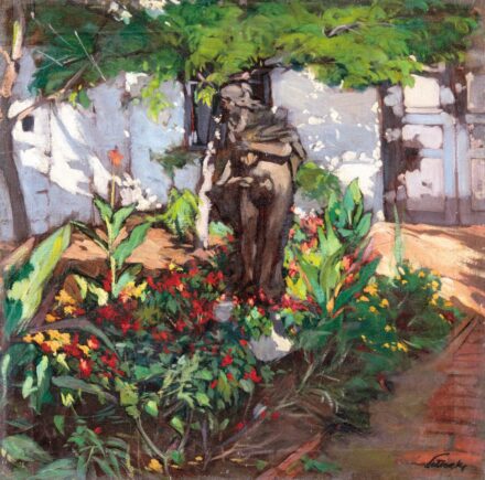 Litteczky Endre (1880-1953): Mi kertünkben