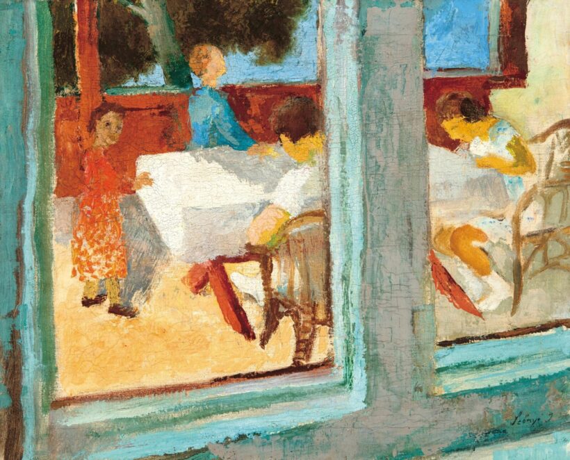 Szőnyi István (1894-1960): Beszélgetők (Pihenők), 1934