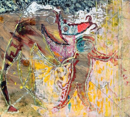 Gedő Ilka (1921-1985): Bohócok, 1985