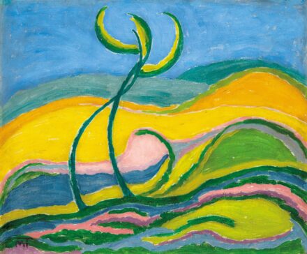 Mattis Teutsch János (1884-1960): Táj, 1917 körül