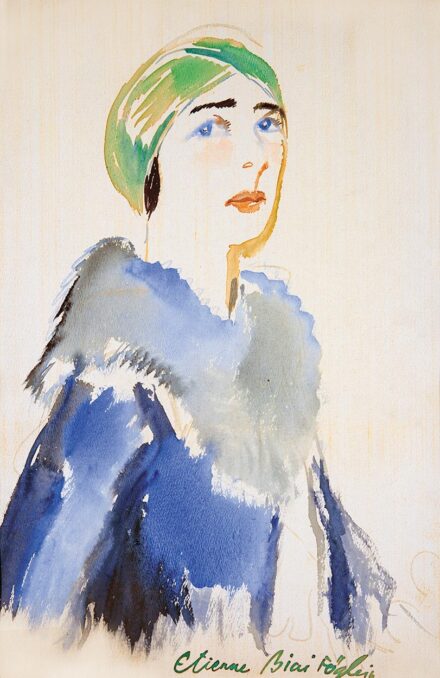 Biai Föglein István (1905-1974): Párizsi nő