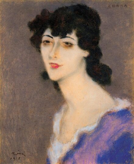 Rippl-Rónai József (1861-1927): Zorka, 1918