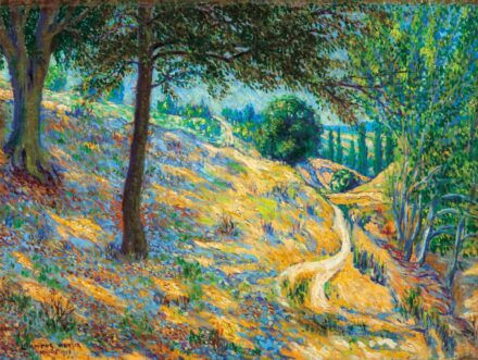 Lakatos Artúr (1880-1968): Erdő széle, 1928