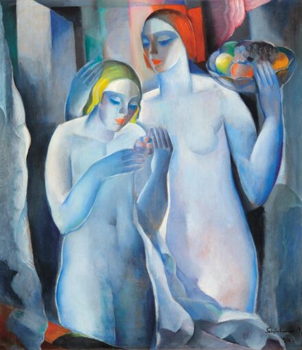 Schönberger Armand (1885-1974): Aktok gyümölccsel, 1932