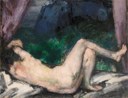 Vaszary János (1867-1939): Fekvő akt, 1919 körül