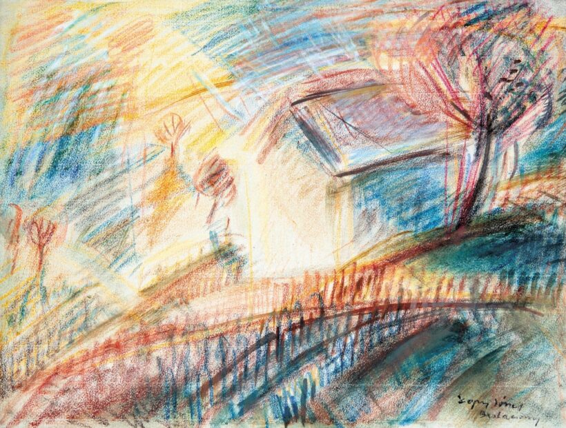Egry József (1883-1951): Badacsonyi domboldal
