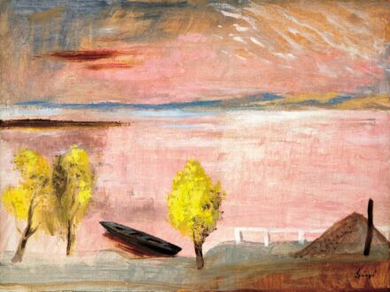 Szőnyi István (1894-1960): Dunai alkonyat, 1935 körül