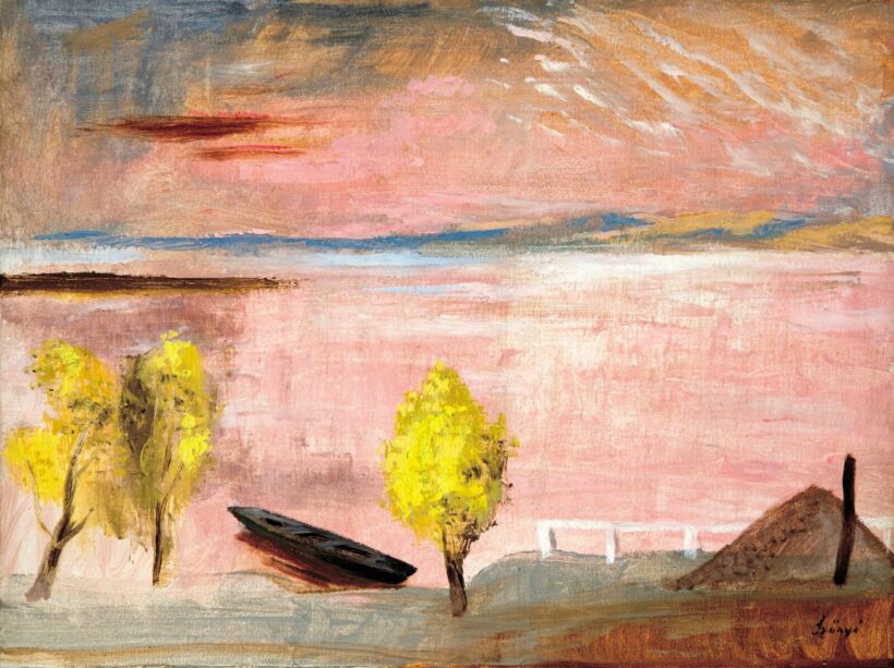 Szőnyi István (1894-1960): Dunai alkonyat, 1935 körül