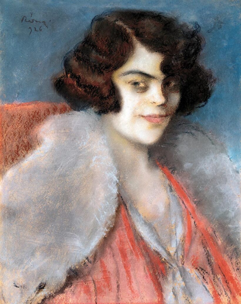 Rippl-Rónai József (1861-1927): Női portré (Klárika), 1926