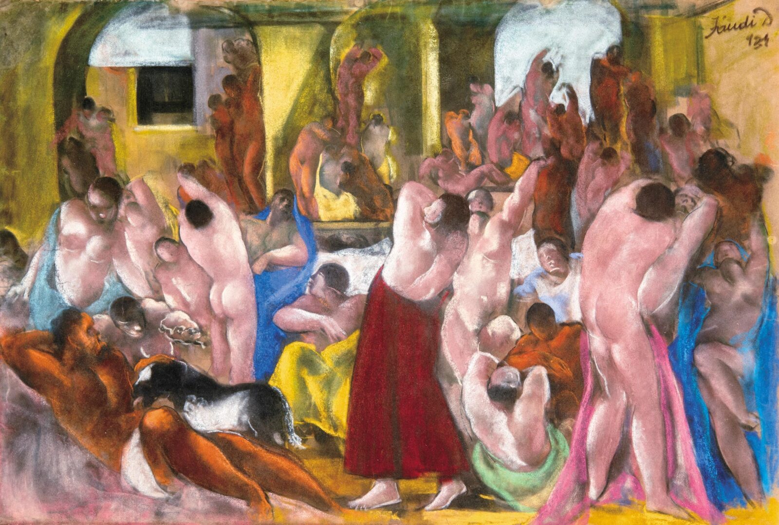 Jándi Dávid (1893-1944): Sardanapal halála, 1931