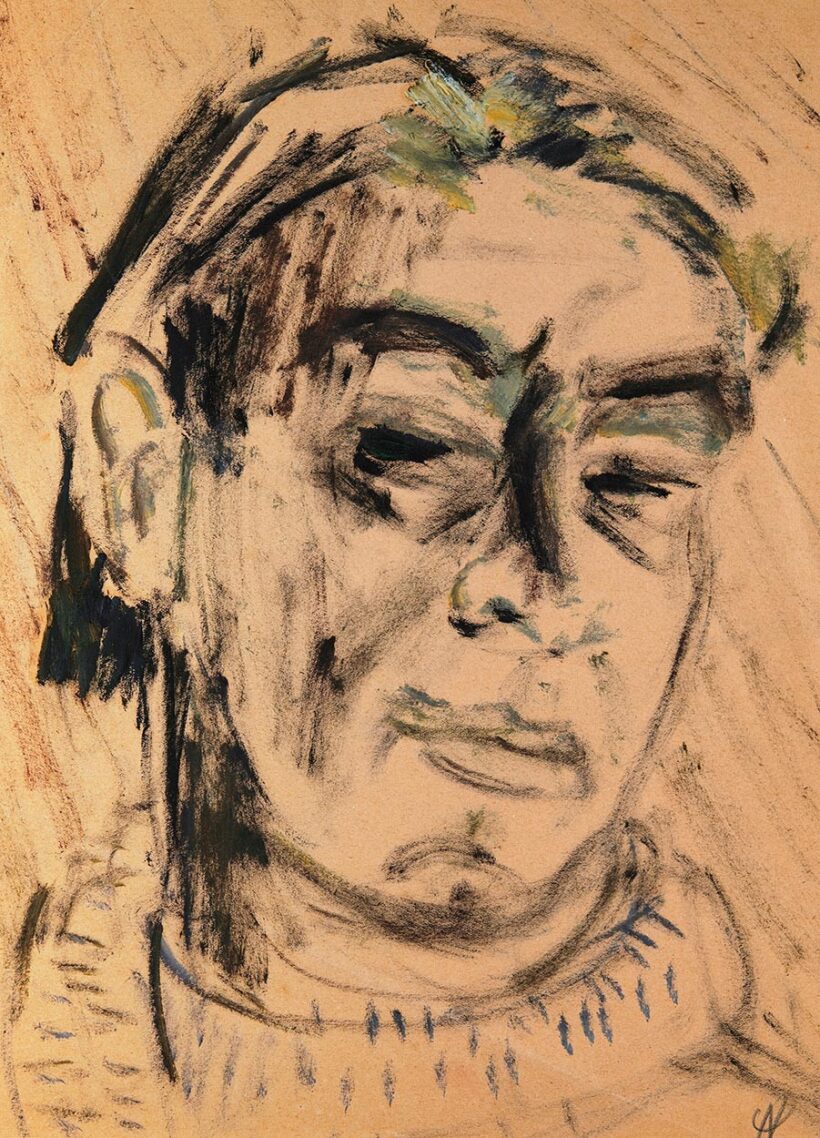 Ámos Imre (1907-1944): Önarckép