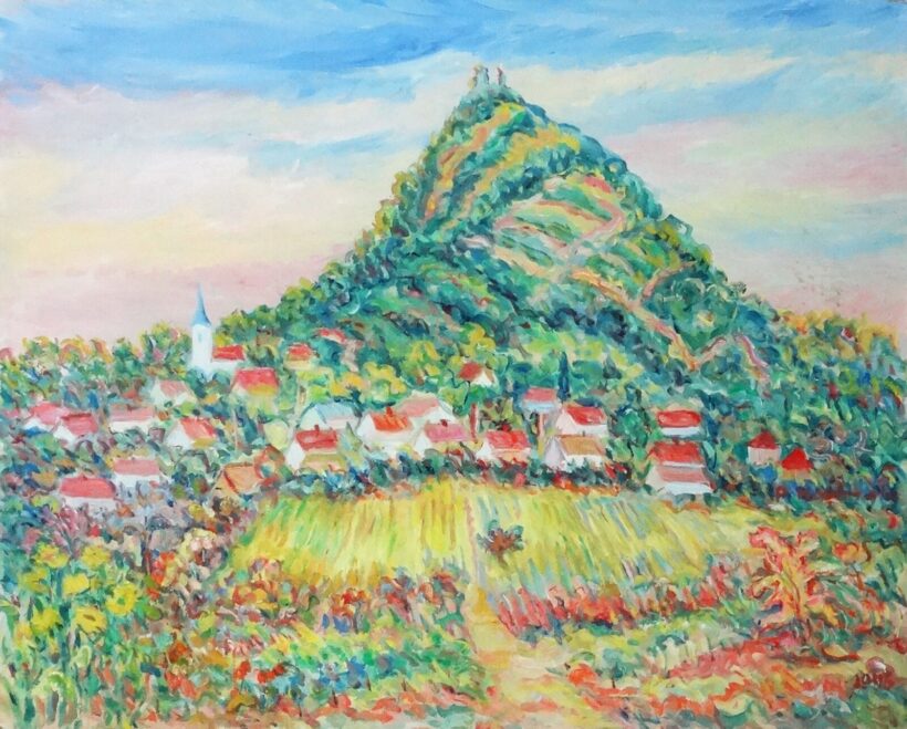 P. Kovács Júlia (1924):  Szigliget, 1996