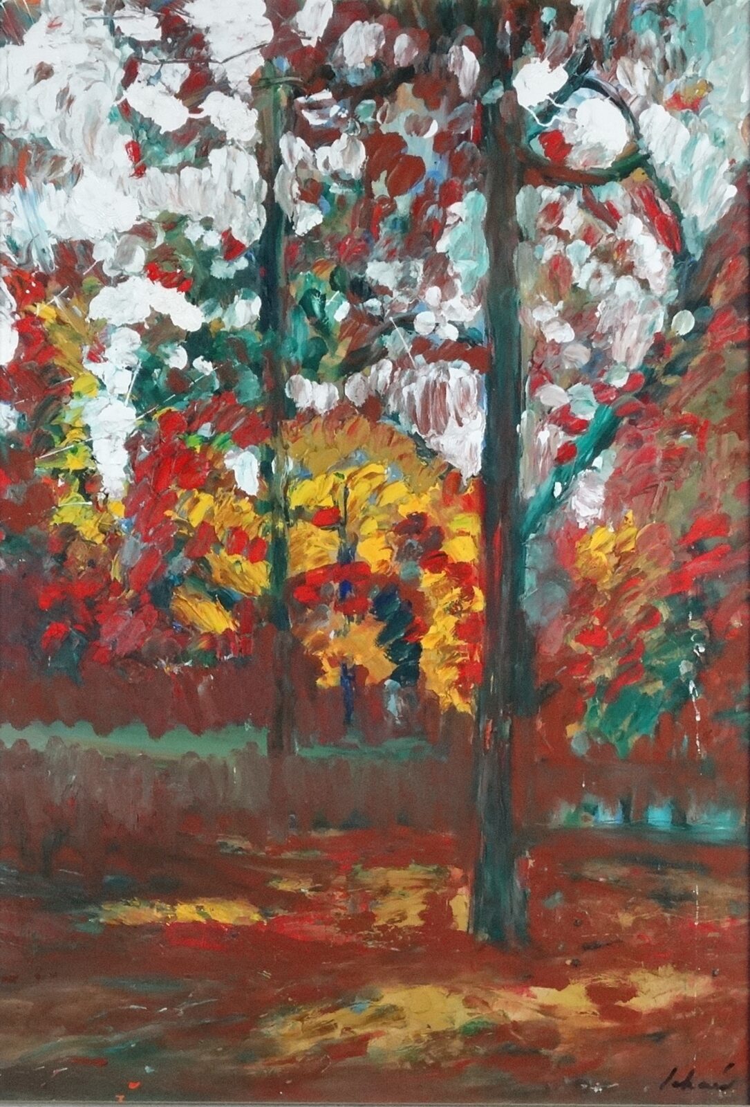 Schéner Mihály (1923-2009): Őszi hangulat, 2006