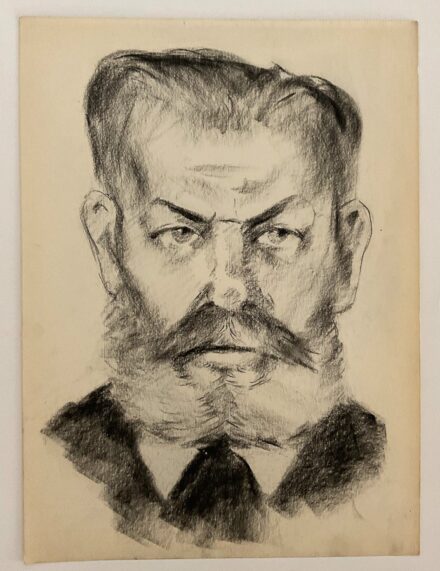 Varga József (1922-2021):  Szakállas férfi