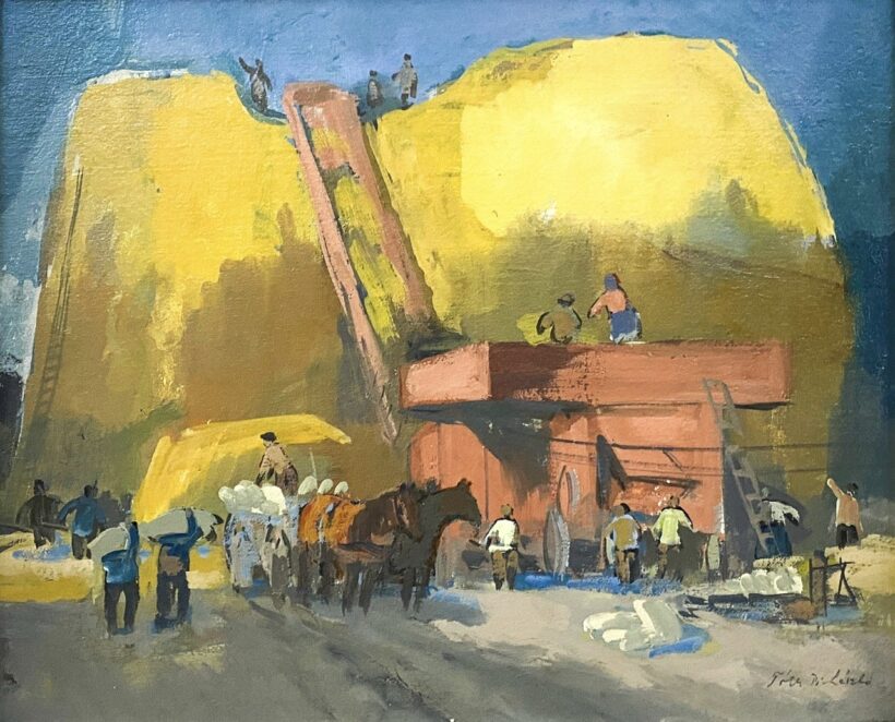 Tóth B. László (1906-1981): Betakarítás