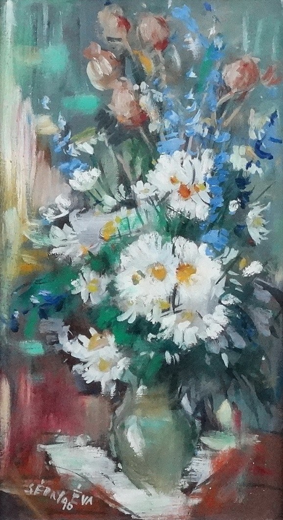 Séday Éva (1929-2011): Tavaszi csokor 1996