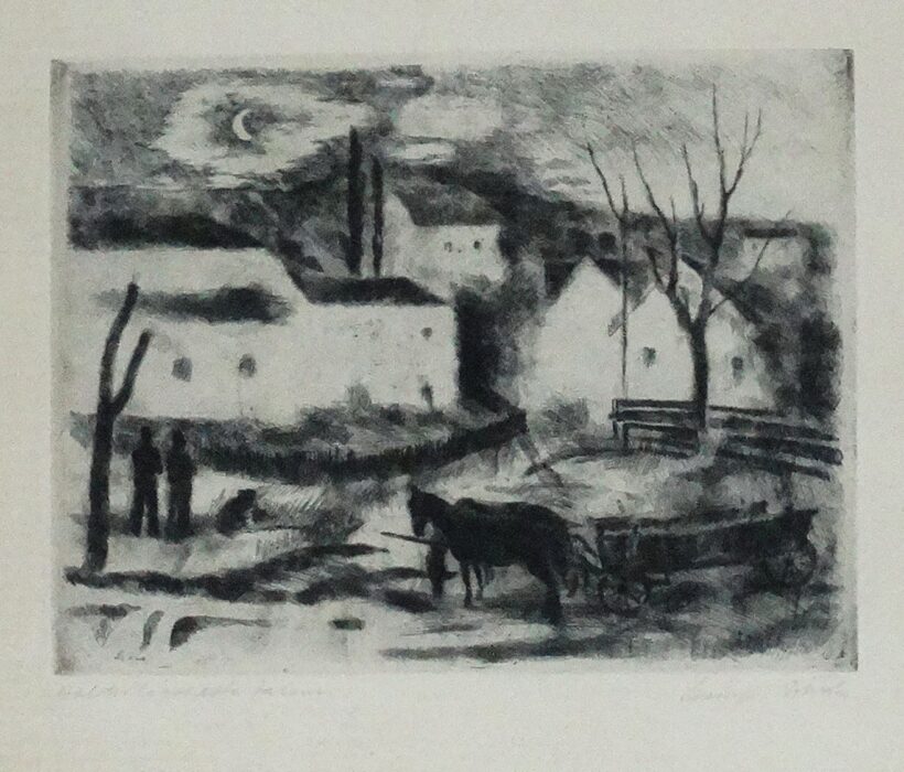 Szőnyi István (1894-1960) : Holdvilágnál