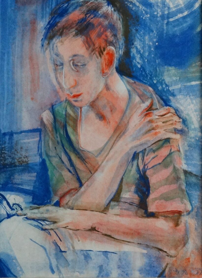 Tamás Noémi (1948-2004) : Zoli köntösben 1997