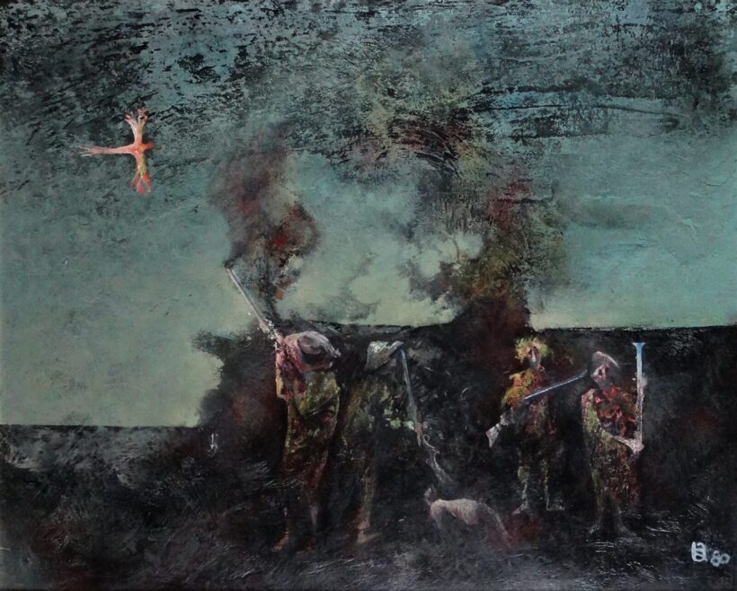 Babos László (1947): Vadászat (1980)